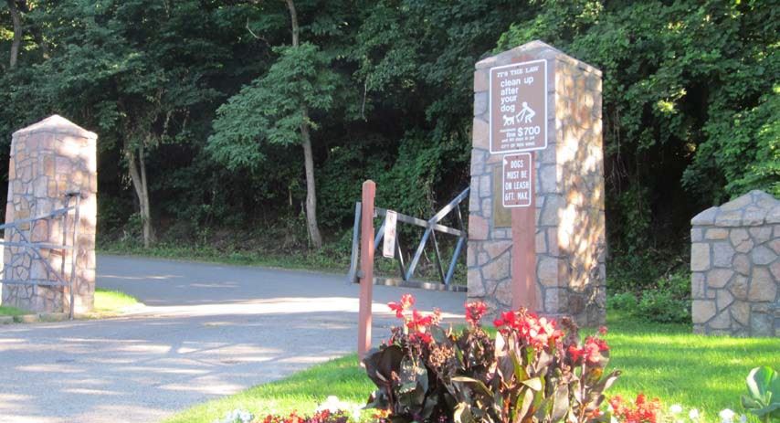 Public Access Gate to Carlson Quarry