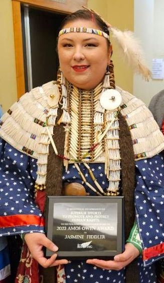Jasmine Fiddler, 2023 Amos Owen Award Winner