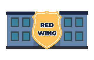 Icon representing a Red Wing law enforcement building